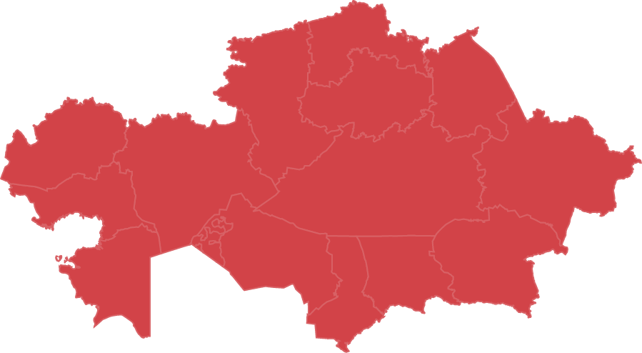 Карта Казахстана